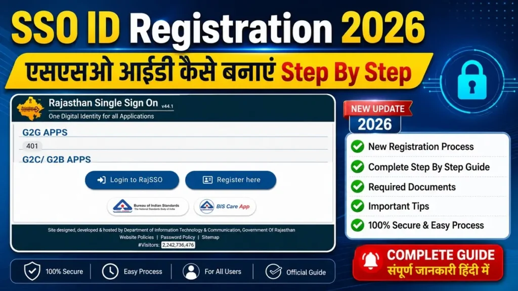 SSO ID Registration 2026